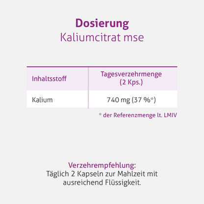 Kaliumcitrat mse