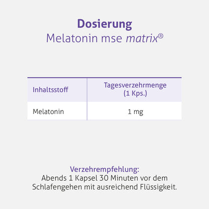 Melatonin mse matrix®