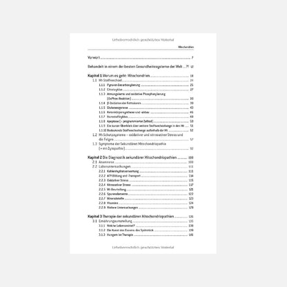 Mitochondrien – Symptome, Diagnose und Therapie