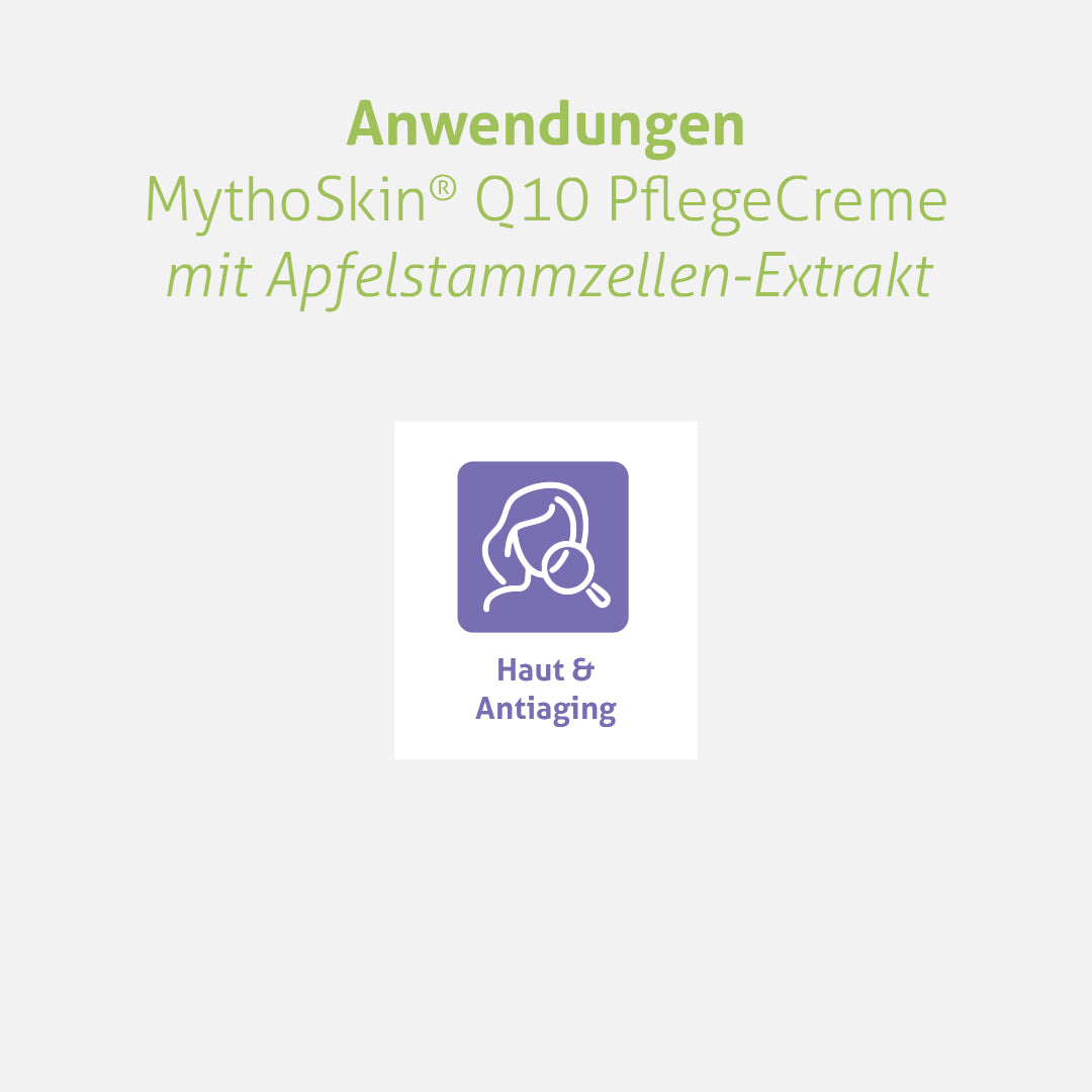 MythoSkin® Q10 PflegeCreme mit Apfelstammzellen-Extrakt