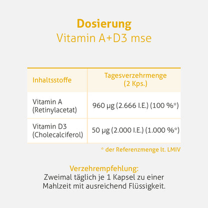 Vitamin A+D3 mse