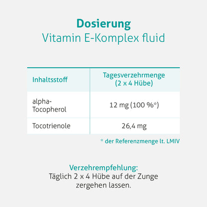 Vitamin E-Komplex fluid