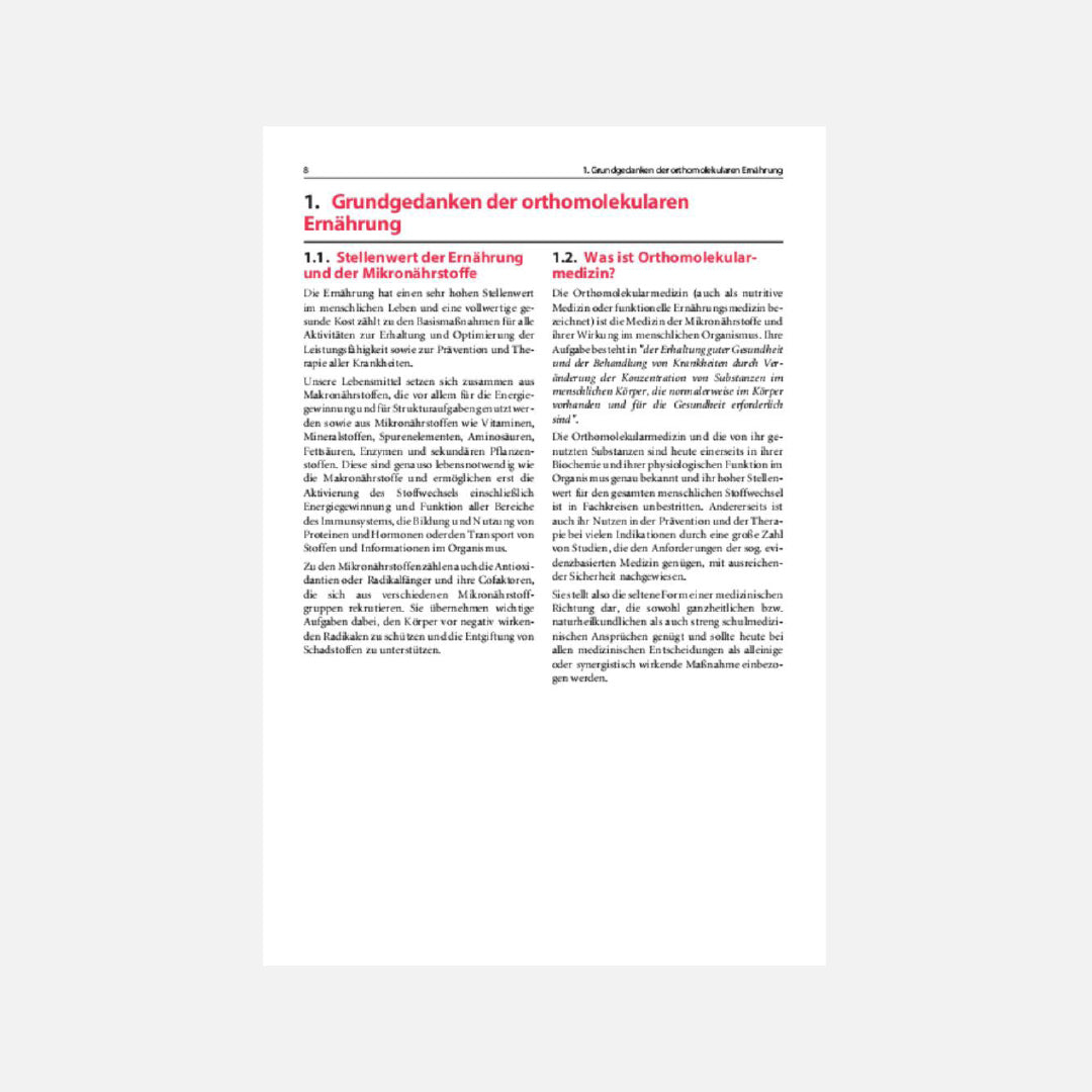 Zellschutz - Entgiftung - Prävention - Die gesundheitliche Bedeutung von Glutathion