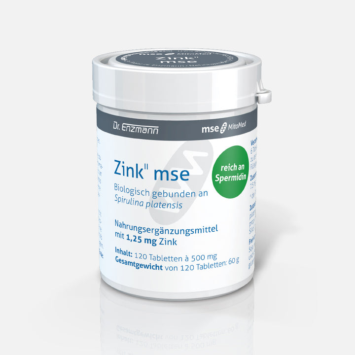 Zink II mse von mse Pharmazeutika, Dose mit 120 Tabletten